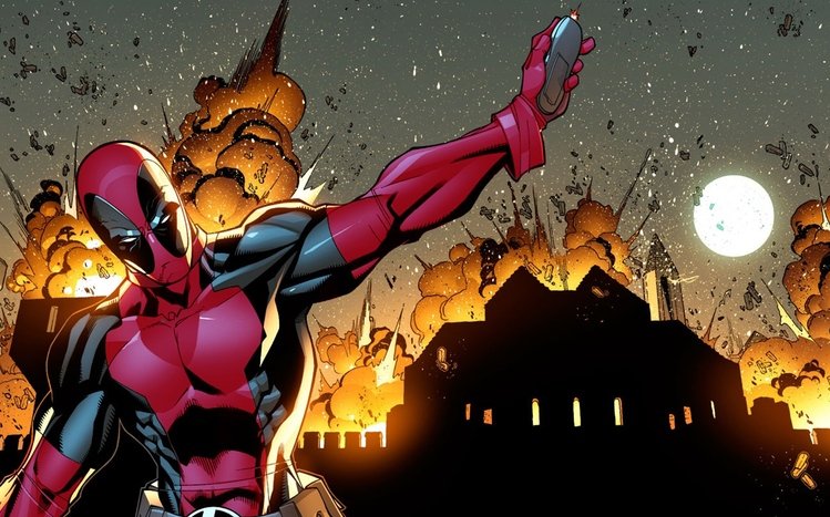Deadpool Comics Theme screenshot #11