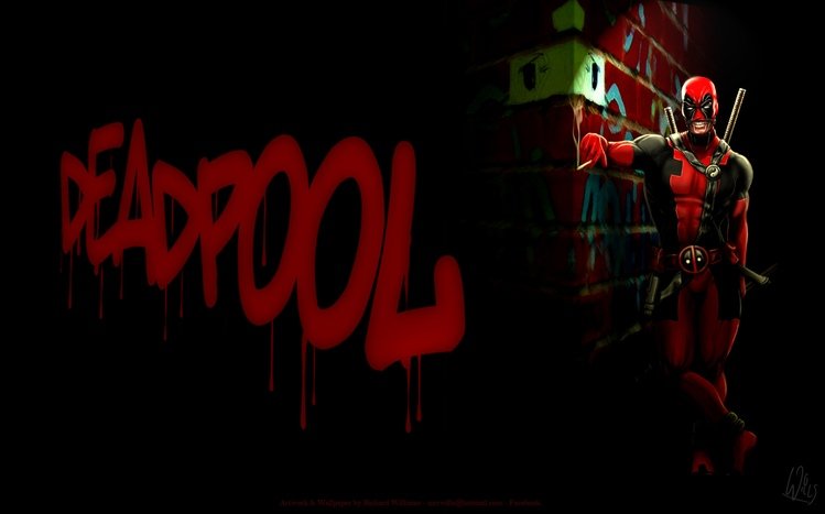 Deadpool Comics Theme screenshot #21
