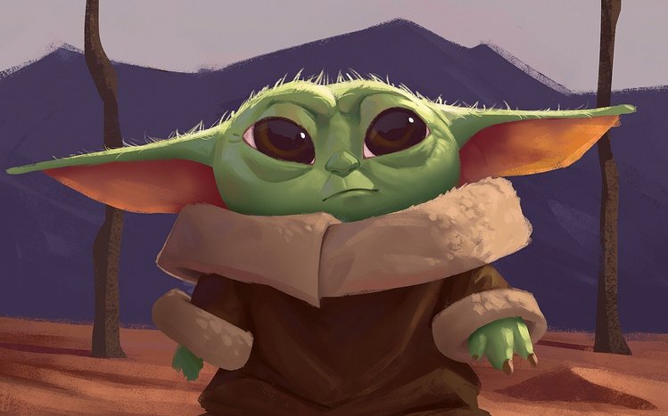 Baby Yoda Theme screenshot #11