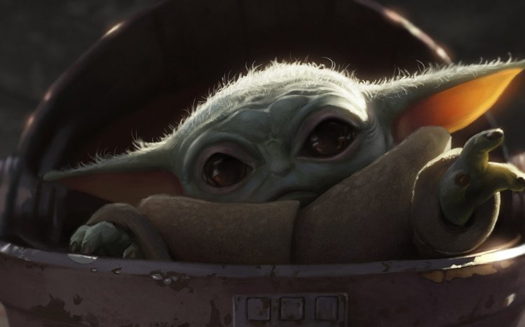 Baby Yoda Theme screenshot #1