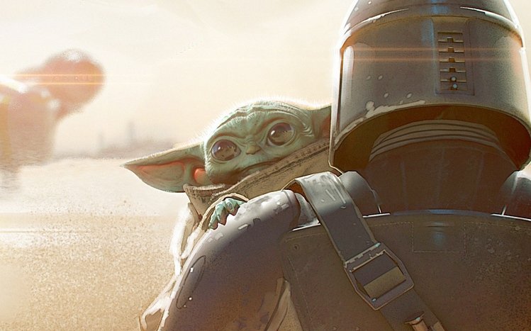 Baby Yoda Theme screenshot #4