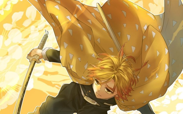 Zenitsu Agatsuma Theme screenshot #4