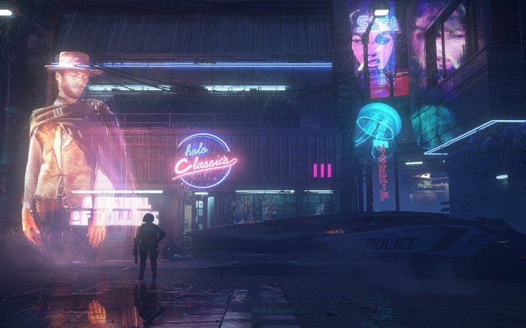 Cyberpunk City Theme screenshot #13