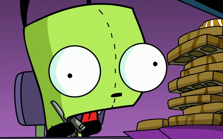 Invader Zim Theme screenshot #3