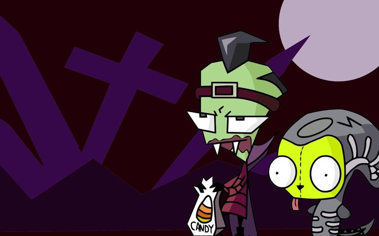 Invader Zim Theme screenshot #7