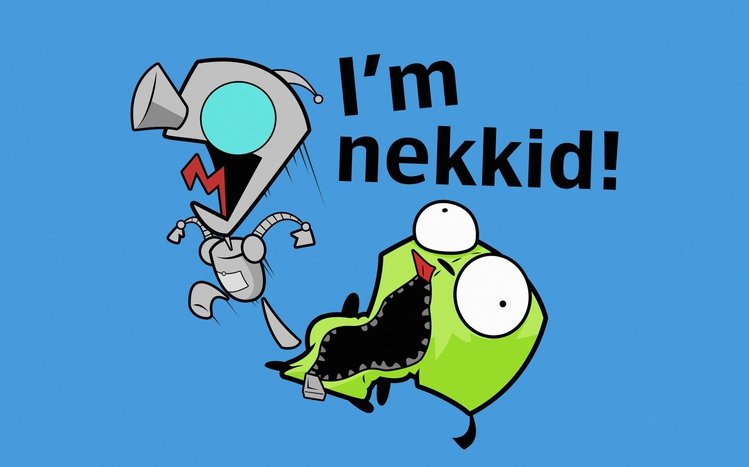 Invader Zim Theme screenshot #11