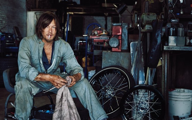 Norman Reedus Theme screenshot #2