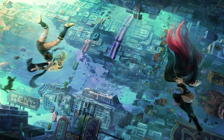 Gravity Rush Theme screenshot #4