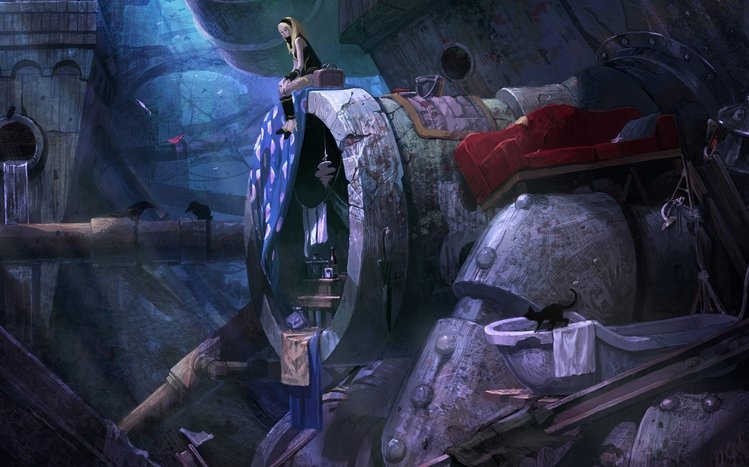 Gravity Rush Theme screenshot #2