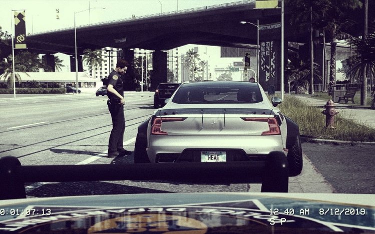 Need for Speed Heat Theme screenshot #5