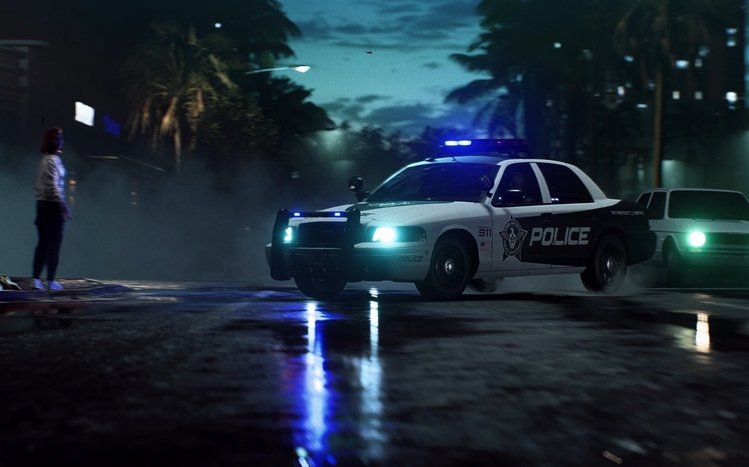 Need for Speed Heat Theme screenshot #3