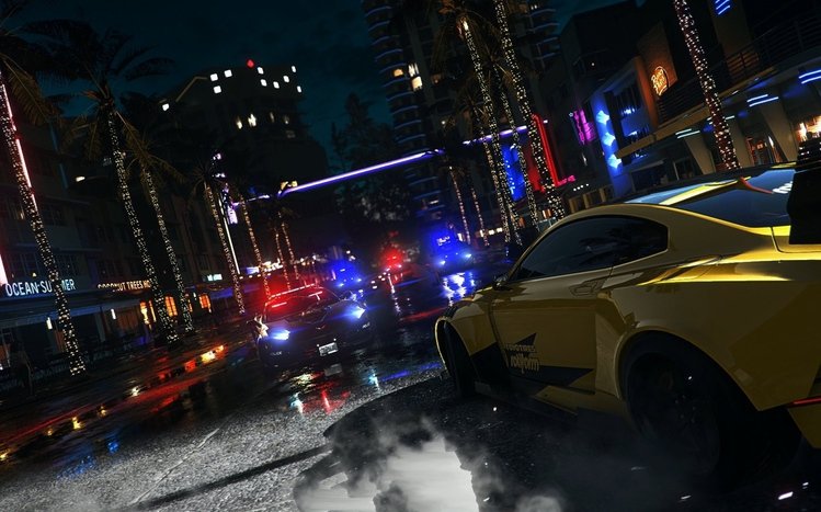 Need for Speed Heat Theme screenshot #1