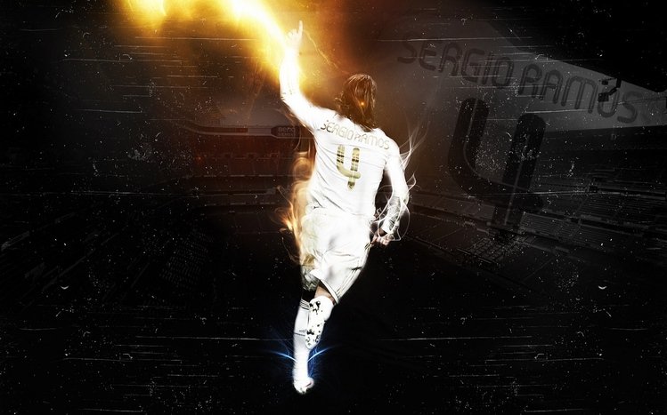 Sergio Ramos Theme screenshot #1
