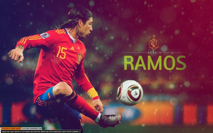 Sergio Ramos Theme screenshot #3