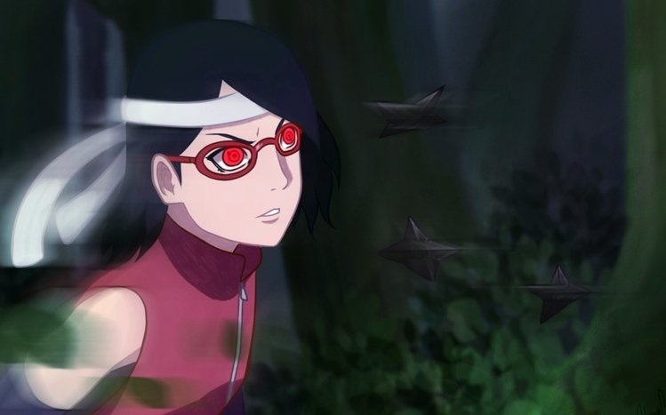 Sarada Uchiha Theme screenshot #11