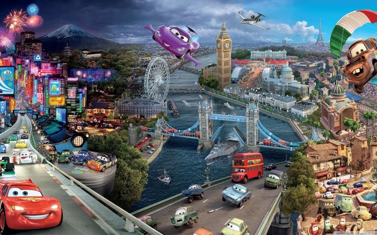 Cars 2 Theme screenshot #3