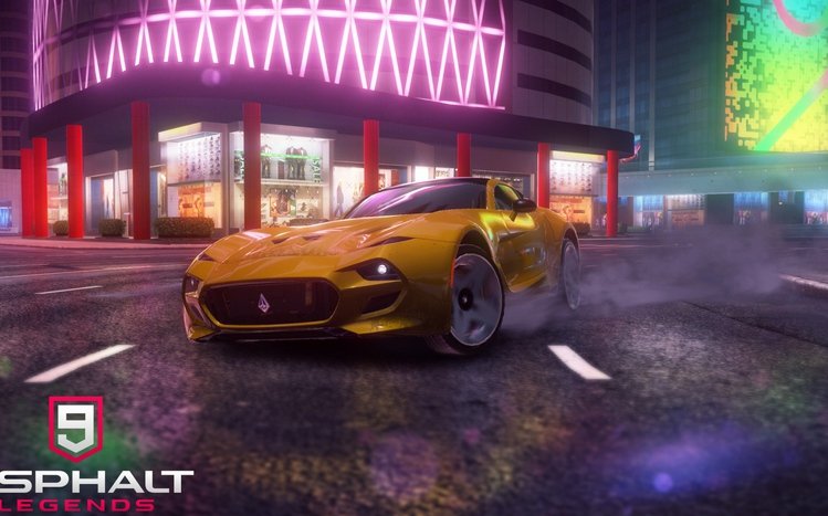 Asphalt 9  Theme screenshot #2
