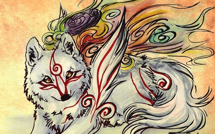Okami Theme screenshot #4