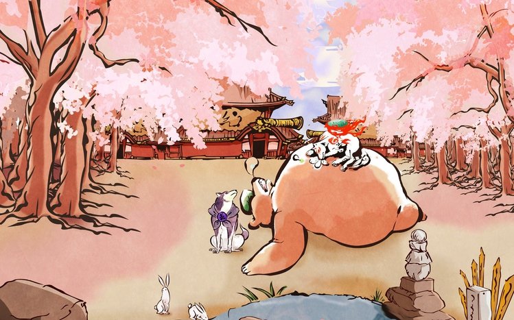 Okami Theme screenshot #10