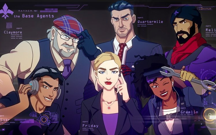 Agents of Mayhem Theme screenshot #8