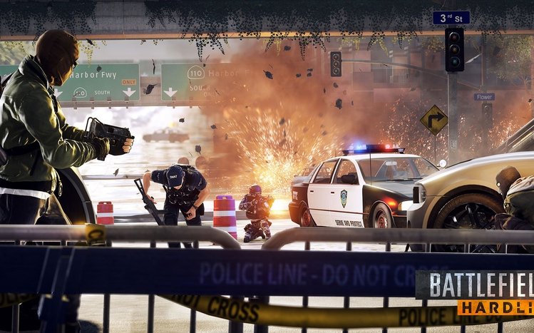 Battlefield Hardline Theme screenshot #5