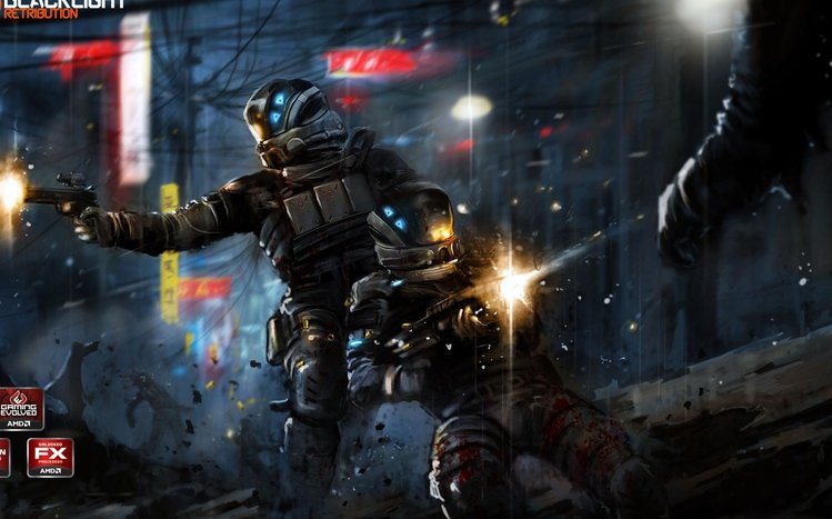 Blacklight: Retribution Theme screenshot #2