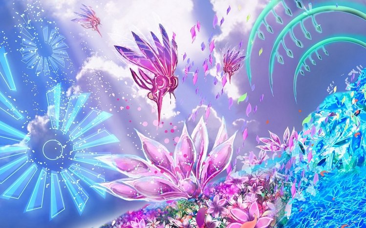 Child Of Eden Theme screenshot #14