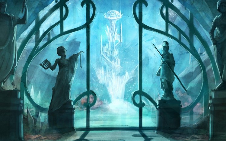 Child of Light Theme screenshot #2