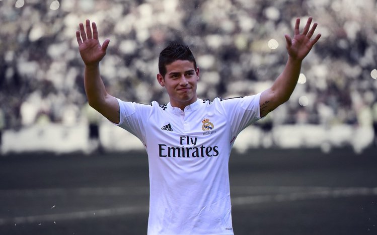 James Rodriguez Theme screenshot #15