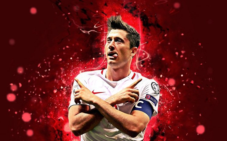 Robert Lewandowski Theme screenshot #8