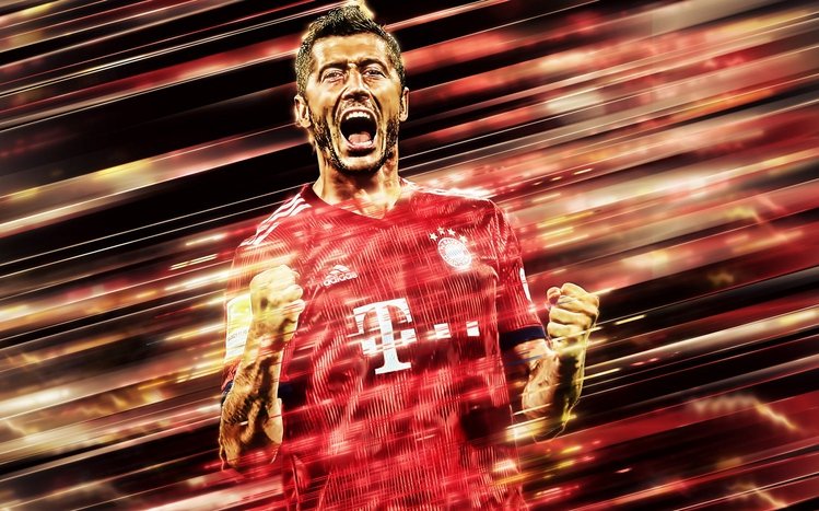 Robert Lewandowski Theme screenshot #12