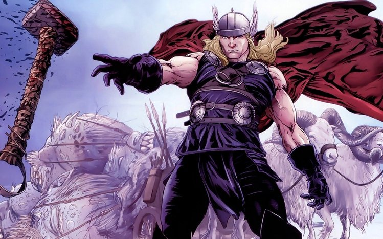 Thor Comics Theme screenshot #10