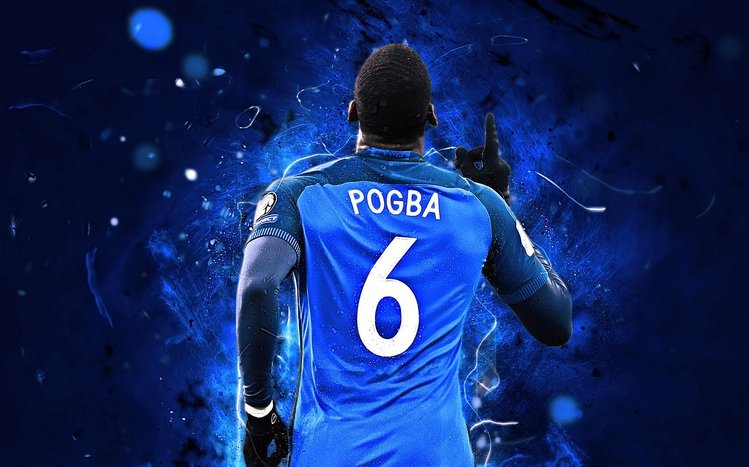 Paul Pogba Theme screenshot #4