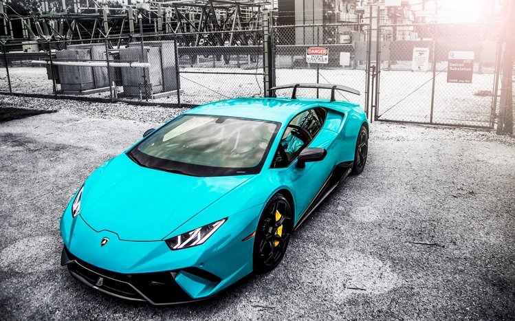 Lamborghini Huracan Theme screenshot #15