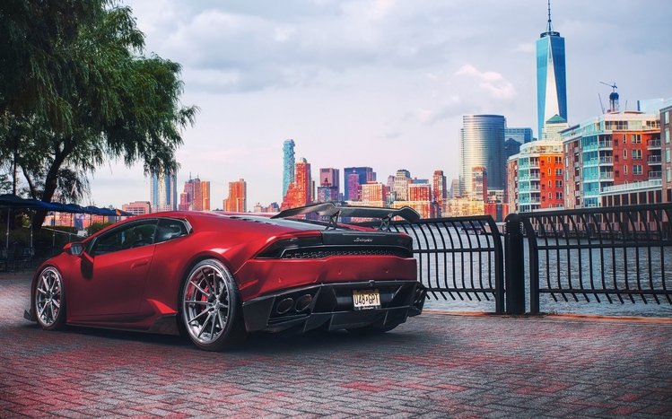 Lamborghini Huracan Theme screenshot #9