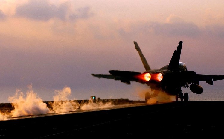 McDonnell Douglas F/A-18 Hornet Theme screenshot #1