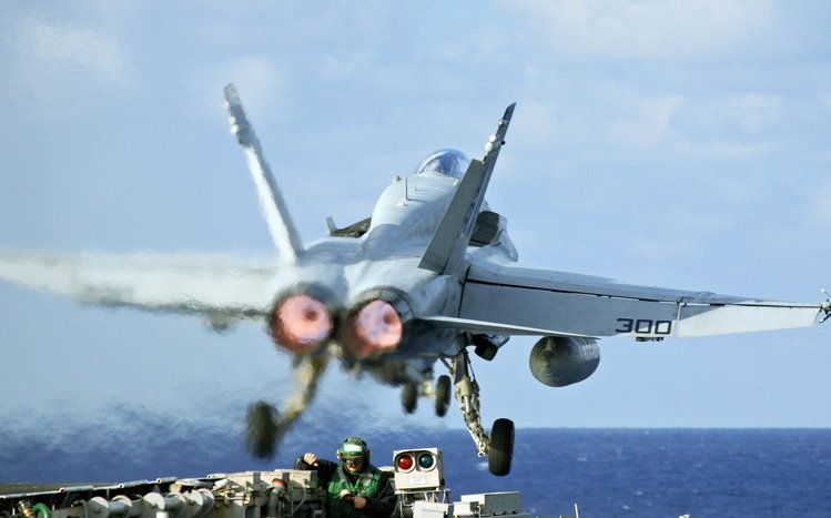 McDonnell Douglas F/A-18 Hornet Theme screenshot #2