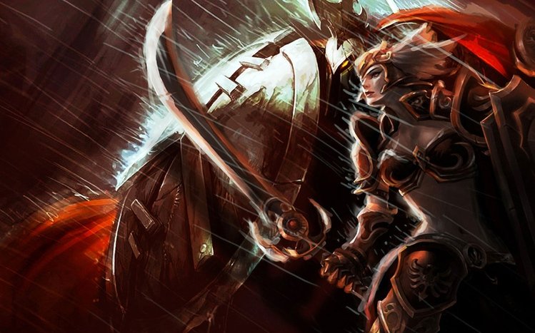 Leona (LoL) Theme screenshot #1