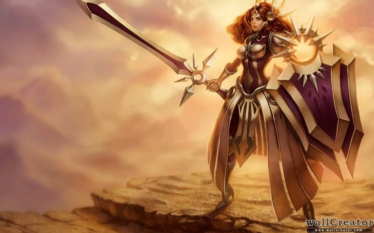 Leona (LoL) Theme screenshot #2