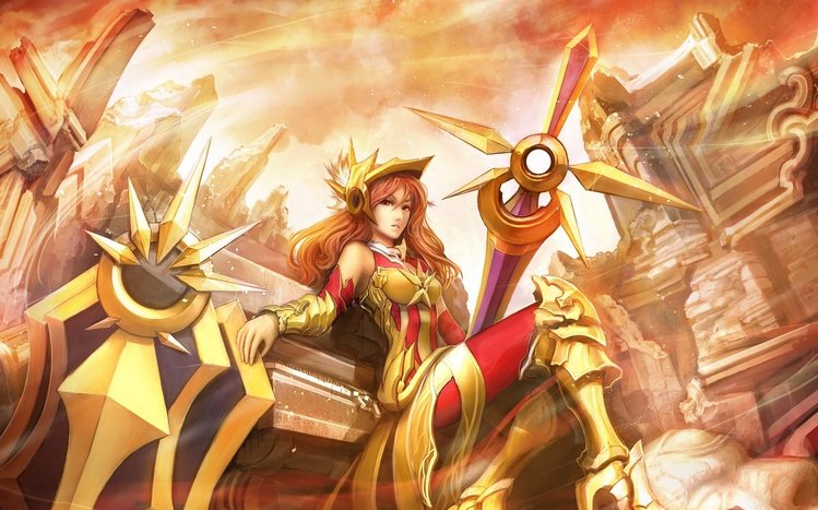 Leona (LoL) Theme screenshot #5