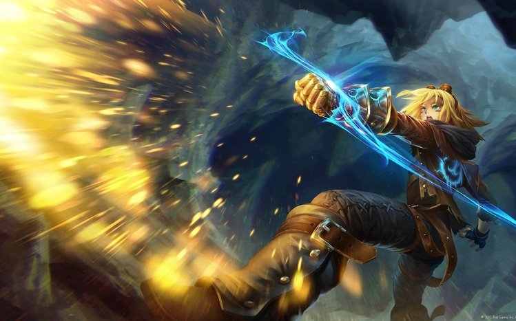 Ezreal (LoL) Theme screenshot #2