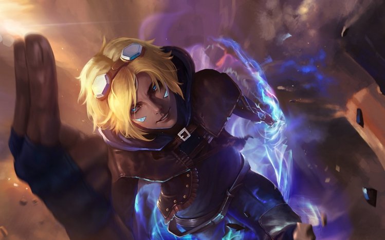 Ezreal (LoL) Theme screenshot #5