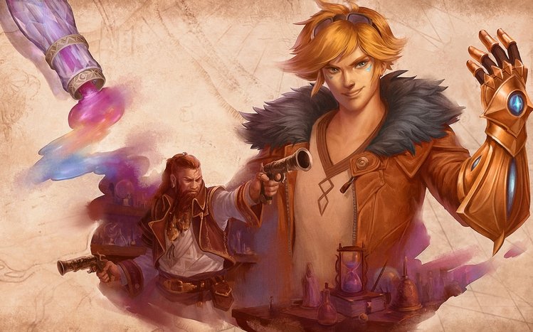 Ezreal (LoL) Theme screenshot #8