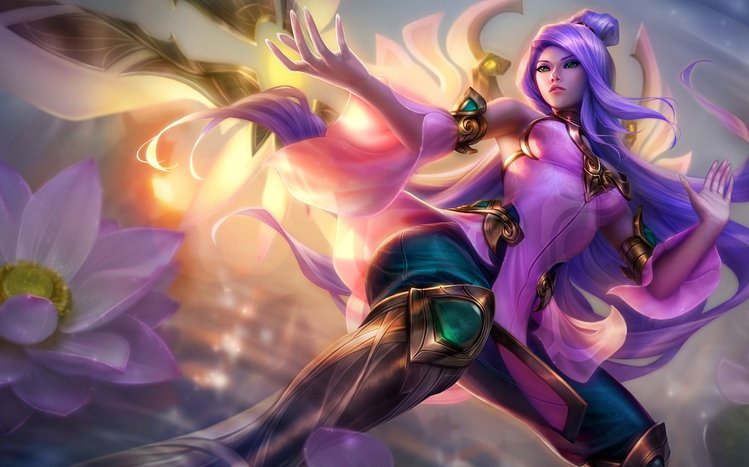 Irelia (LoL) Theme screenshot #1