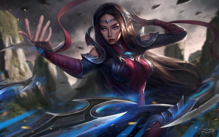 Irelia (LoL) Theme screenshot #5