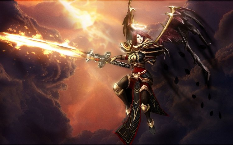 Kayle (LoL) Theme screenshot #1