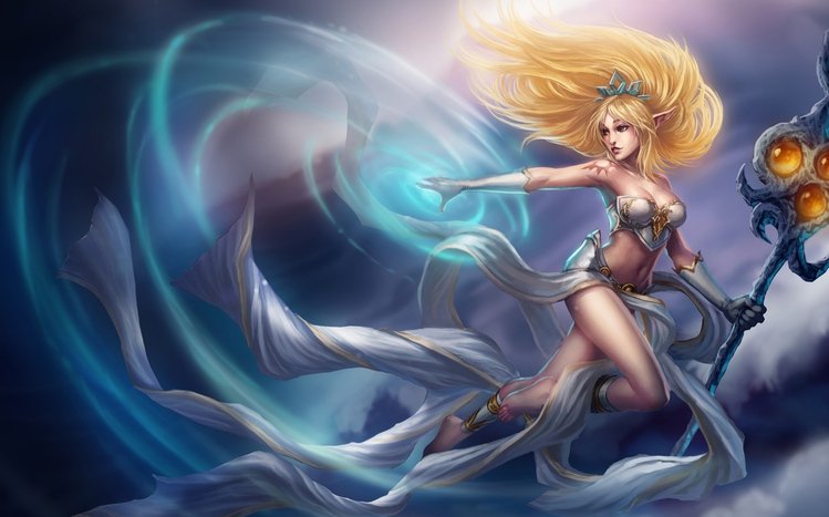 Janna (LoL) Theme screenshot #1
