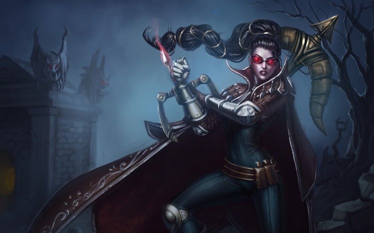 Vayne (LoL) Theme screenshot #1