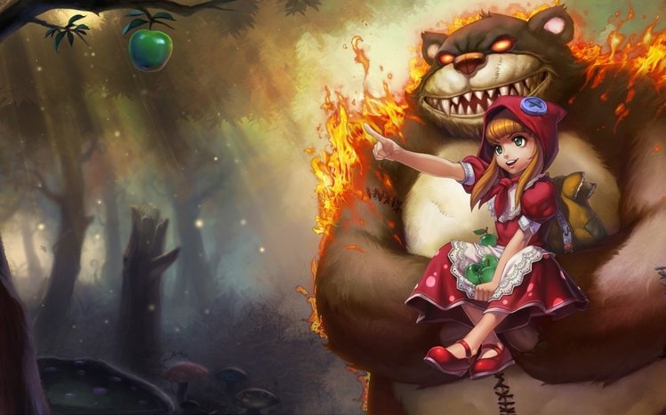 Annie (LoL) Theme screenshot #2