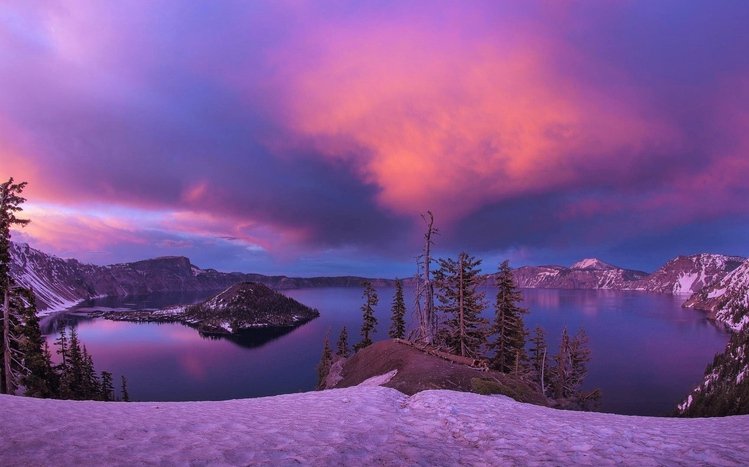 Crater Lake Theme screenshot #9